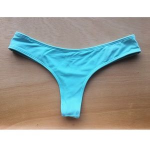 Midori Bikinis: Mint "Whale Tale" Bottoms